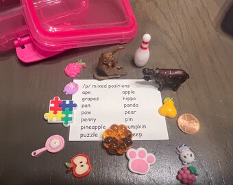 Miniobjetos de logopedia