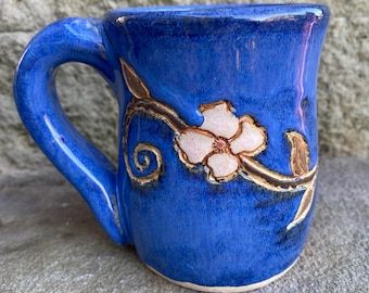 Pottery coffee mug