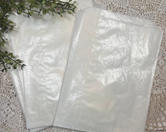 Glassine Bags - Set Of 20 - Size Options Available