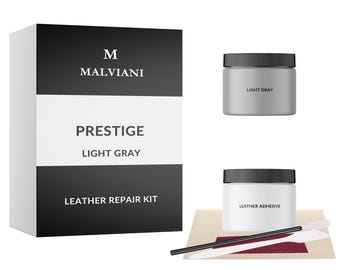 Leather Repair Kit Light Gray - Sofa Furniture Car Seat Couch Chair