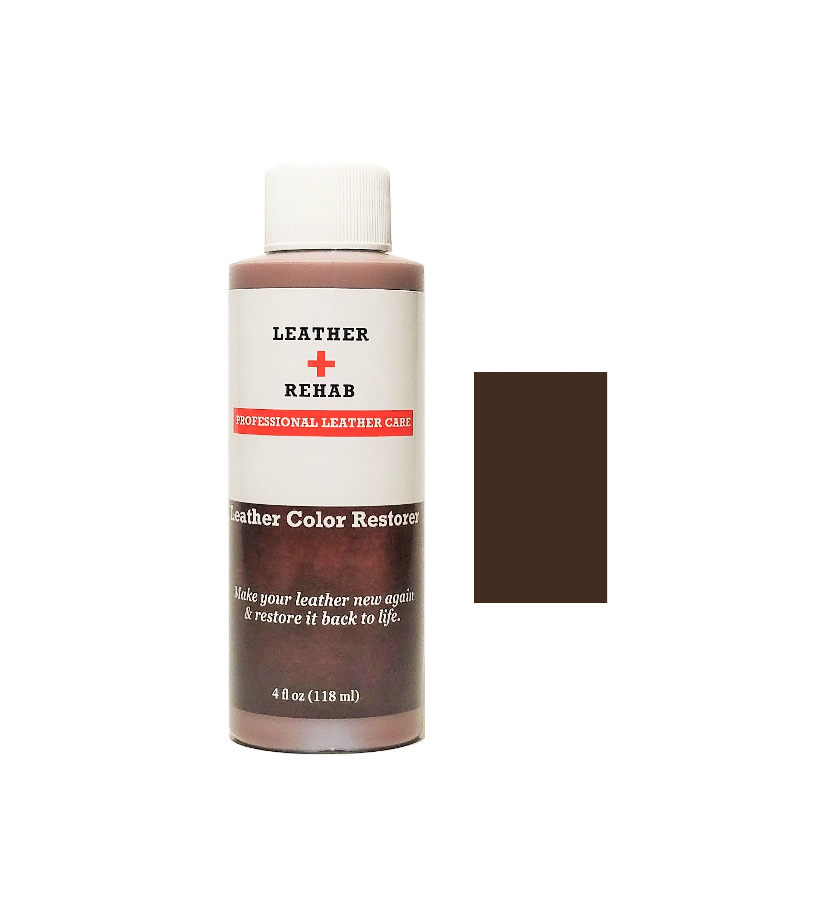 Leather Color Restorer Dark Brown Repair Furniture Vinyl Jacket Couch