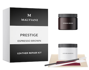 Leather Repair Kit Espresso Brown - Sofa Furniture Car Seat Couch Chair