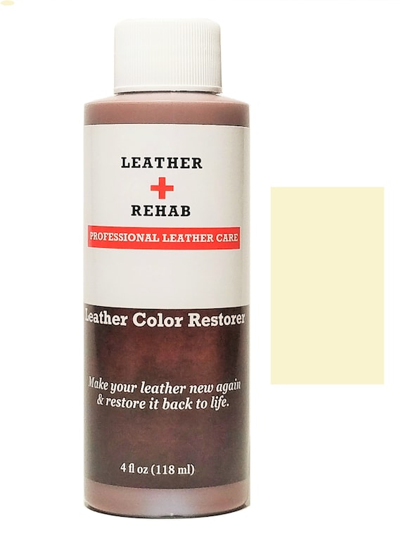Leather Color Restorer Cream Repair Sofa Furniture Couch Car Seat Vinyl 4  Oz. 