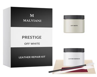 Leather Repair Kit White Pearl - Sofa Furniture Car Seat Couch Chair