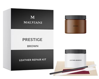 Leather Repair Kit Brown - Furniture Car Seat Couch Chair Sofa