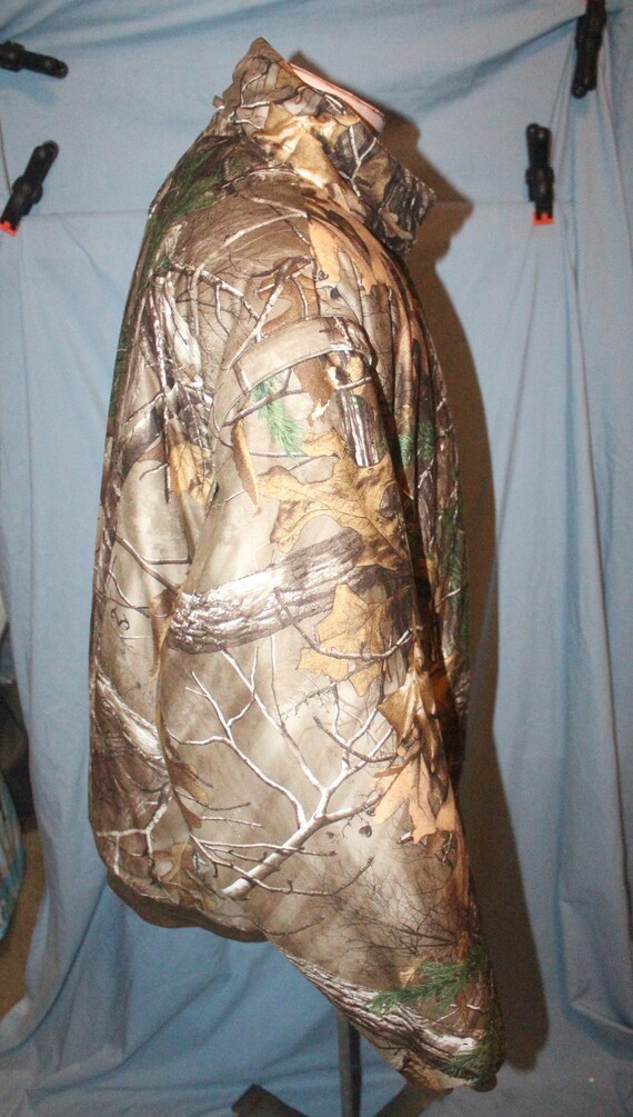 Cabela's Realtree Woodland Camo Hunting Jacket Conver… Gem