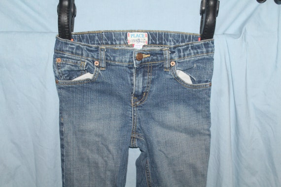 Place 1989 Blue Denim Bootcut Stretch Jeans - Siz… - image 2