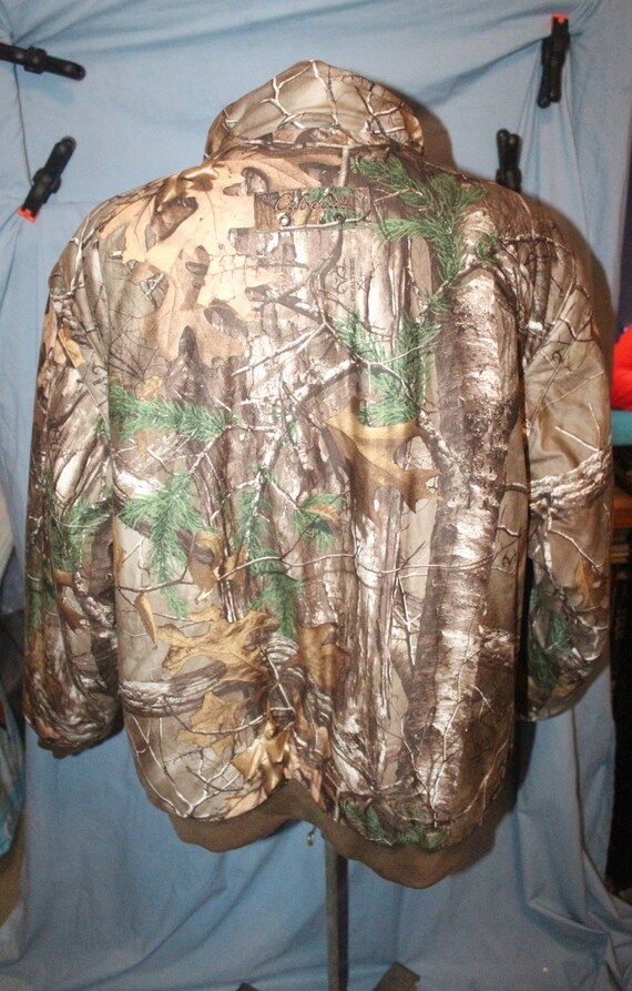Cabela's Realtree Woodland Camo Hunting Jacket Conver… Gem