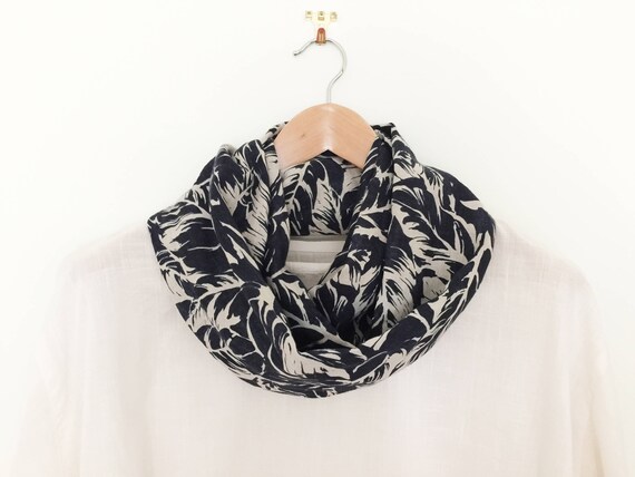 linen infinity scarf