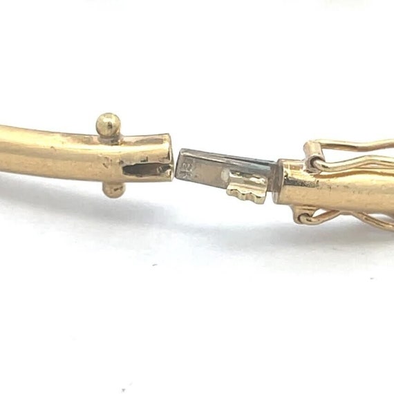 Diamond Panther Bracelet Door Knocker 18k Gold Ru… - image 7