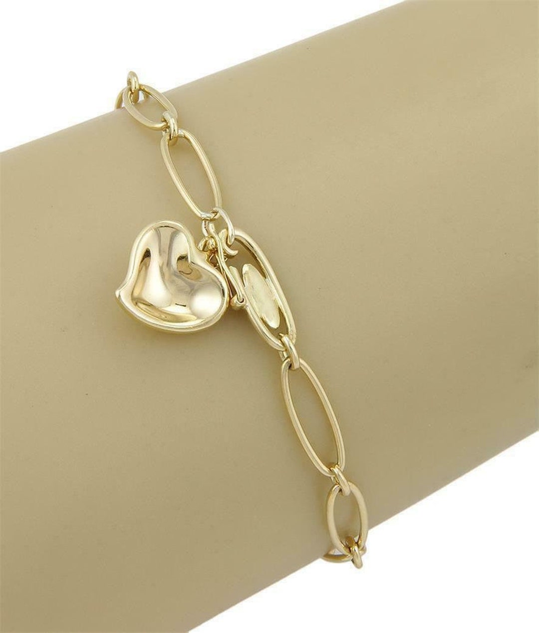 Tiffany Charm Bracelet 18 Carat Yellow Gold