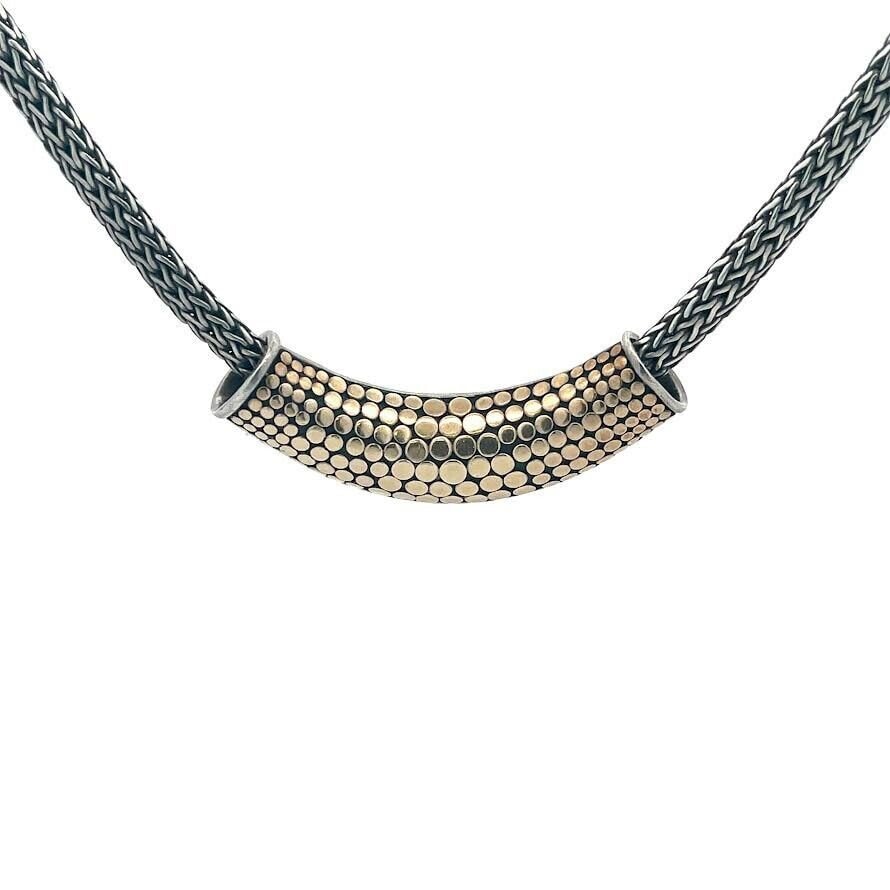 John Hardy 18k Yellow Gold Sterling Silver 3 Changeable  display picture 2