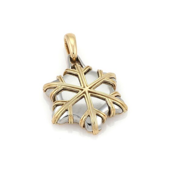 Bvlgari snowflake pendant outlet