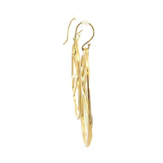 Ippolita Drizzle Diamond Earrings 18k Yellow Gold… - image 5