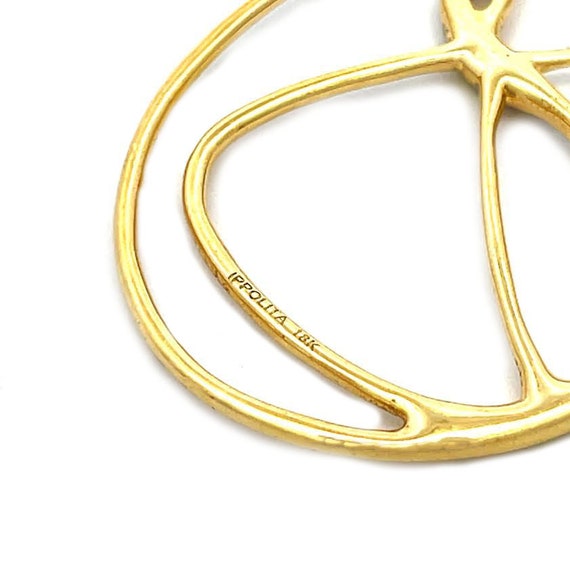 Ippolita Drizzle Diamond Earrings 18k Yellow Gold… - image 7