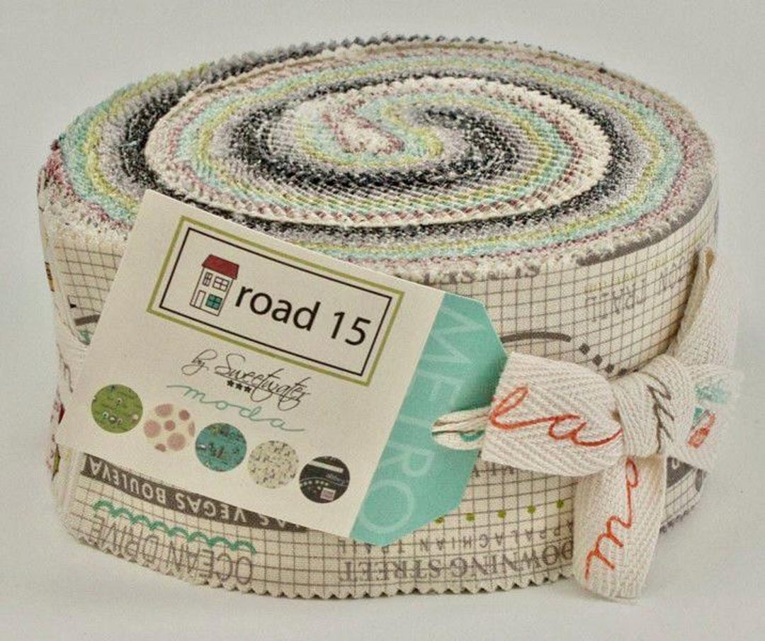 Road 15 Jelly Roll by Sweetwater for Moda-out OF PRINT - Etsy