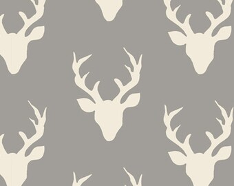 Hello Bear Buck Forest in Mist by Bonnie Christine for Art Gallery Fabrics-Sold by the HALF YARD