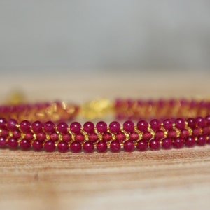 Natural Ruby Bracelet
