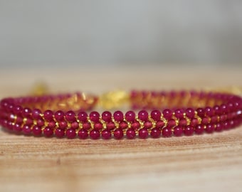 Natural Ruby Bracelet