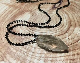 Smoky Quartz Pendant Necklace - A Timeless Accessory for Any Occasion