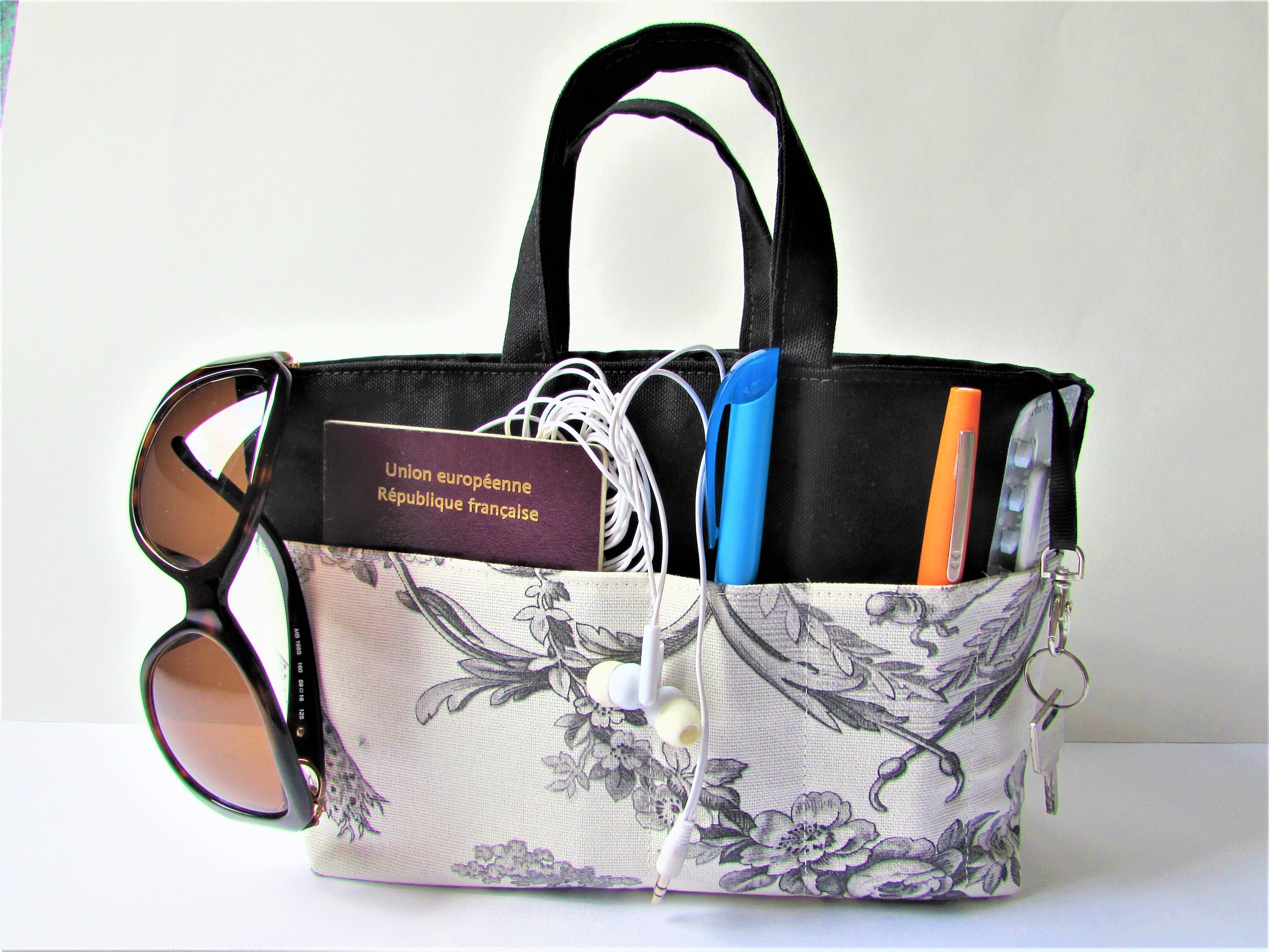 Adding A Divider Pocket To The Big Tote Bag atelieryuwa.ciao.jp