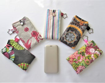 Soft case for mobile phone or glasses,  waterproof coated cotton