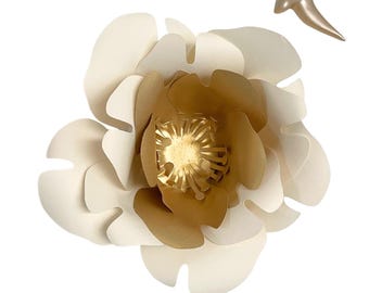 DIY wall decoration kit, XXL paper flower