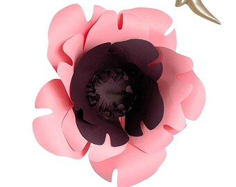 DIY wall decoration kit, XXL paper flower