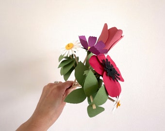 DIY Blumenstrauß-KIT aus Papier