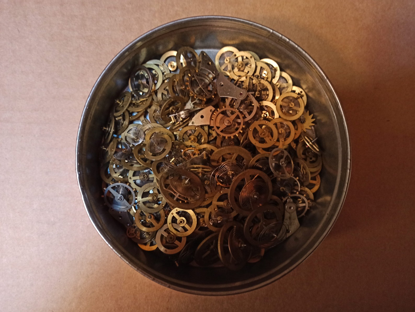 Vintage clock parts Balance springs Etsy