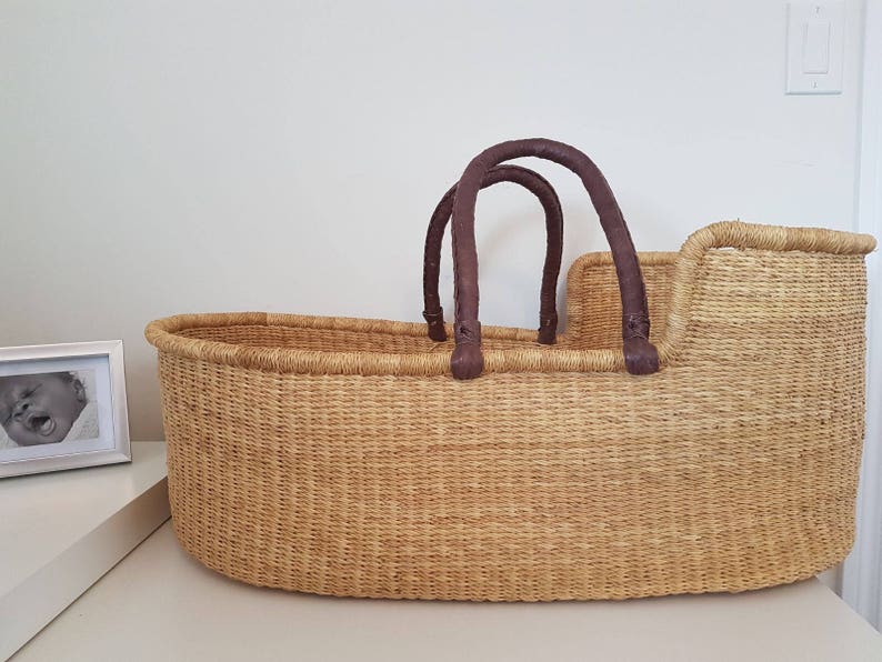 straw bassinet
