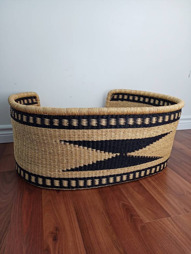 Large Dog Bed Basket Woven Basket for Dog Pet Bed Pet Etsy