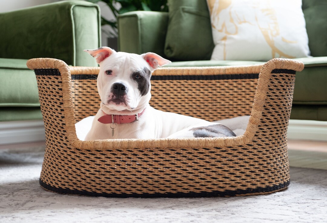 Large Dog Baskets , Pet Bed, Woven Dog Basket Etsy