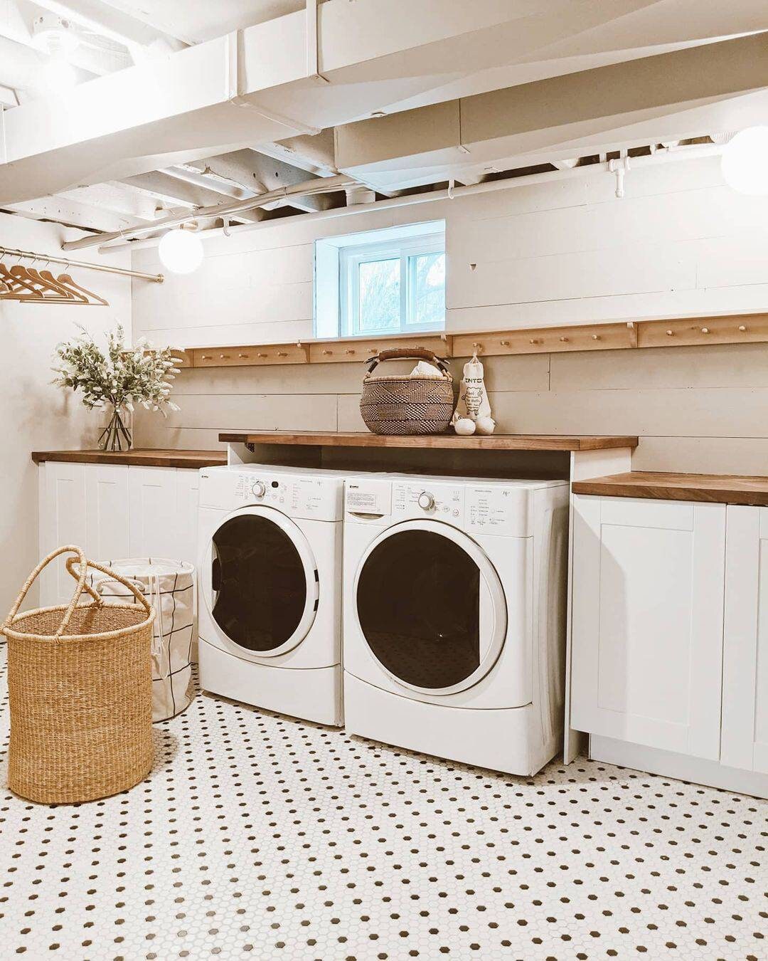 laundry room hamper