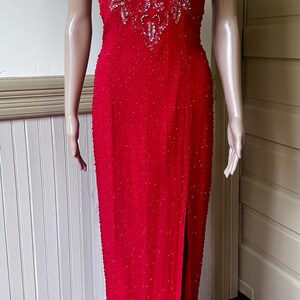 bandage beaded dress Scarlett Beaded Strapless Bandage Maxi Dress – Mara Blak main image 0