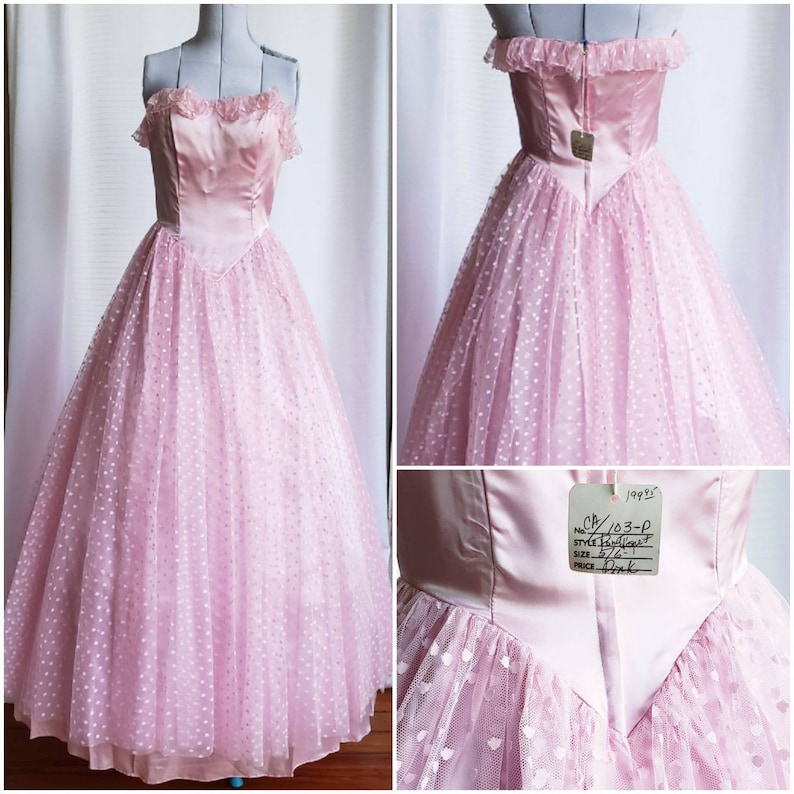 Vintage 50s Cupcake Prom Dress