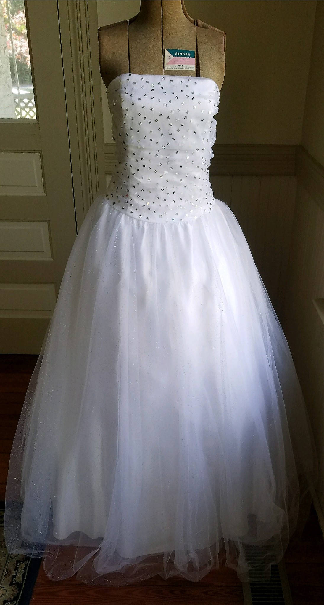 90s ball gown