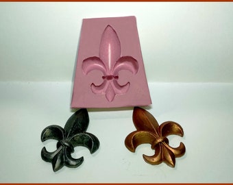 Moule silicone fleur de lys