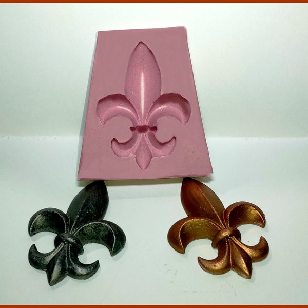 Moule silicone fleur de lys