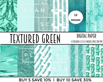 commercial use, digital paper, digital papers, mint, texture, textured, scrapbook, scrapbooking, digital, card making, collage sheet, digita