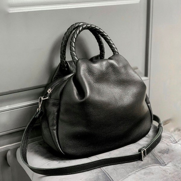 Genuine Leather Handbags - Etsy