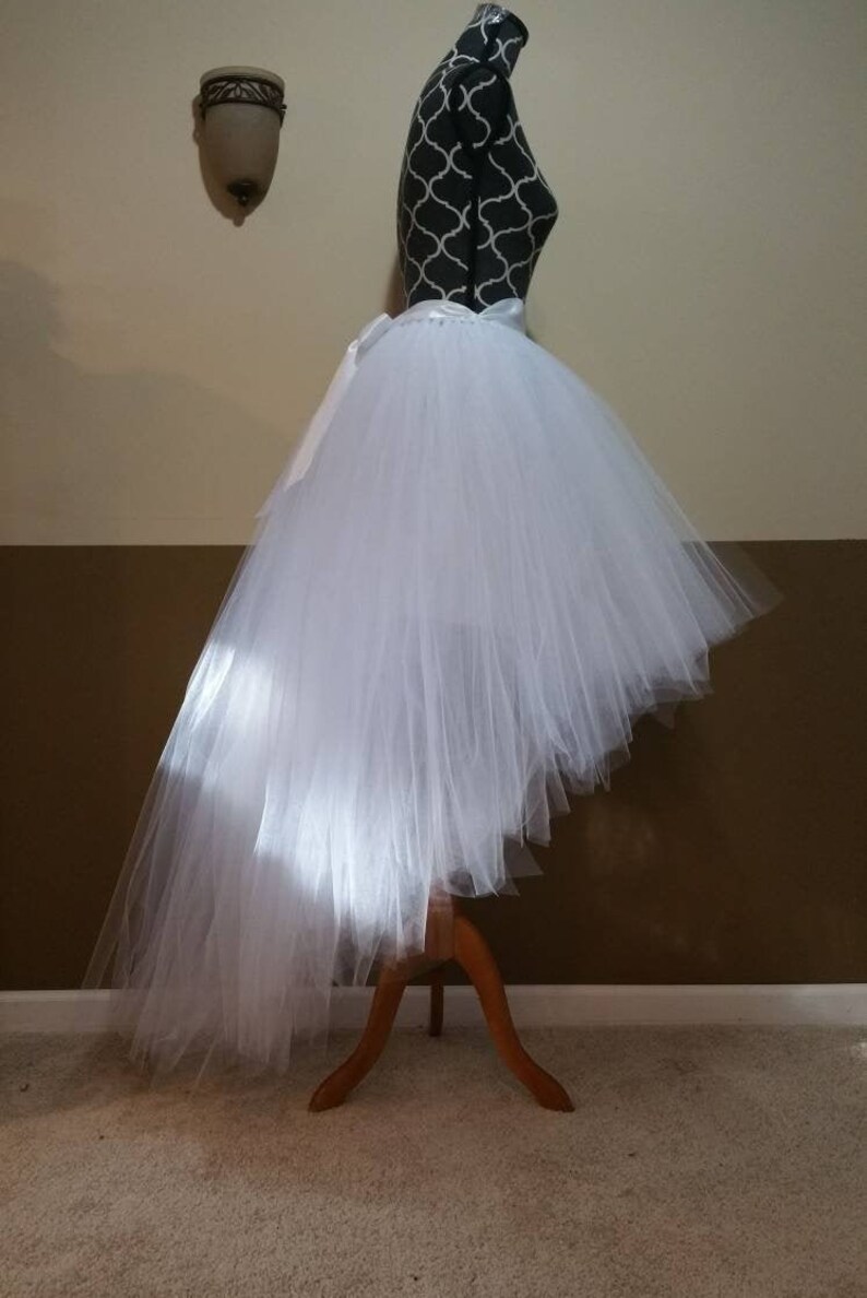 high low tulle