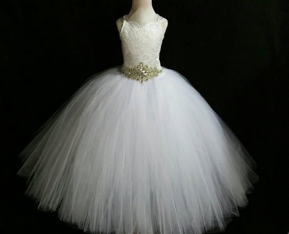 white corset tutu dress