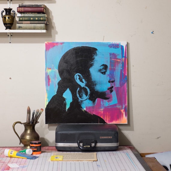 Sade poster wall art home decoration photo print 24x24 inches