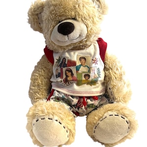 Build A Bear Workshop Bear 16&quot; Stuffed Animal Plush Bear High School Musical Clothes Outfit BAB