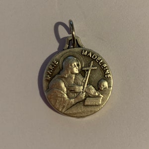 Médaille Religieuse Vintage - Métal - Bon état - Occasion