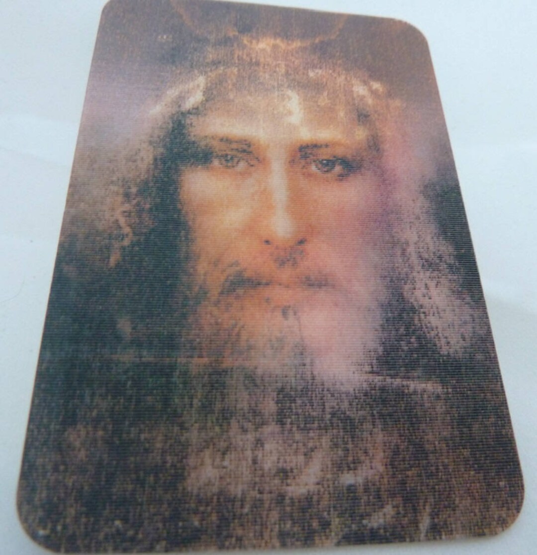 Jesus Postcard, Hologram Postcard, Pious Hologram Image, Jesus Image ...