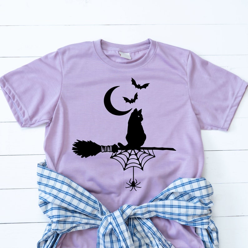 Witch Broom SVG Witch Hat PNG Black Cat SVG Halloween svg, digital download design svg, home decor and witch clip art andwitch vector images. For womens, mens and kids clothing.