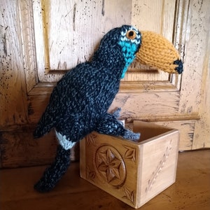 Nouk Tukan gestrickte Wolldecke