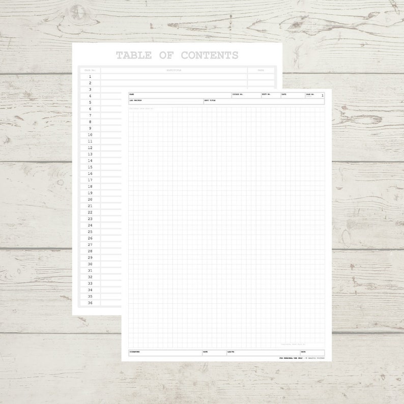 Not Ability Lab Notes Template Digital Laboratory Notebook | Goodnote | Notability - Etsy